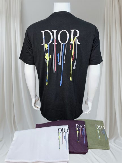 DIOR CREW NECK T SHIRTS